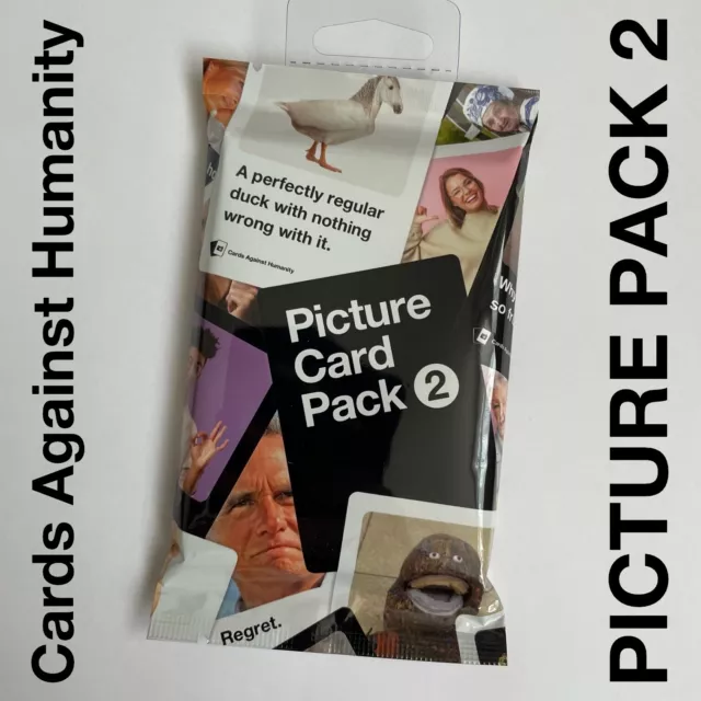 Cards Against Humanity: Picture Pack 2 Expansion - New, Sealed & Genuine