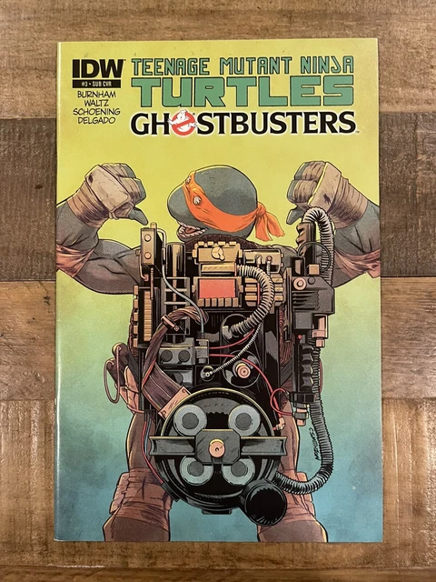 Teenage Mutant Ninja Turtles Ghostbusters #1- 3 High Grade.