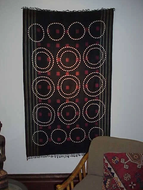 Naga Tribal Body Cloth / Textile, circa mid 20t ~ Naga Peoples, Tribe ~ N. India