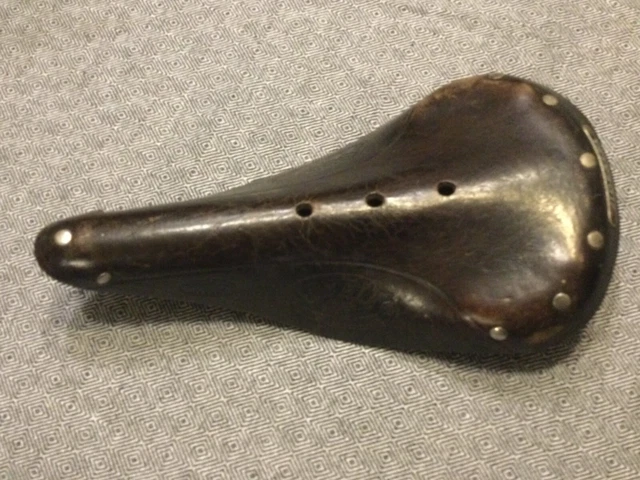 Selle IDEALE cuir Velo ancien publicité Carnet de note / entretien 1936