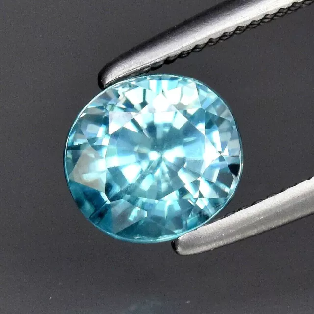 ★★   RARE !! ZIRCON BLEU DU CAMBODGE : 1,35 CARAT ★★ P371.135t