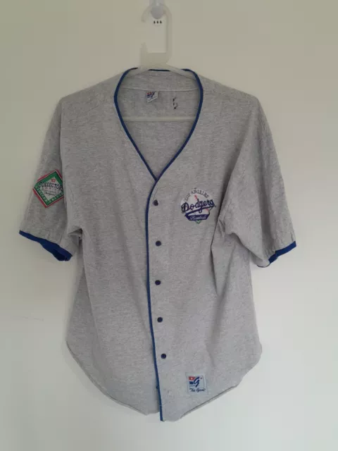 Maglietta da baseball LA Dodgers Medium The Game 92 Collectors Series Grigia