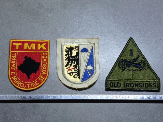 Lot 3 Patches Badge Fabric Overseas REF02547J