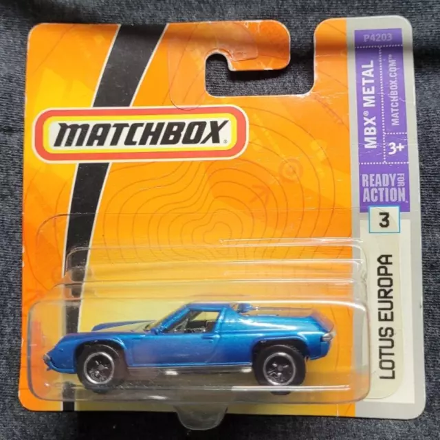 MATCHBOX MBX Metall Lotus Europa blau NEU OVP (#030)