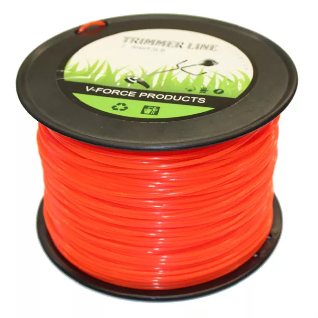 2.4mm 260M Trimmer Line Round Cord 3LB Mow Whipper Snipper Brush Cutter Superior