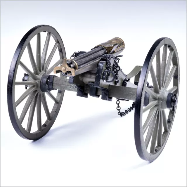 Guns Of History MS4010 Civil War Gatling Gun 1:16 Treppe By model expo