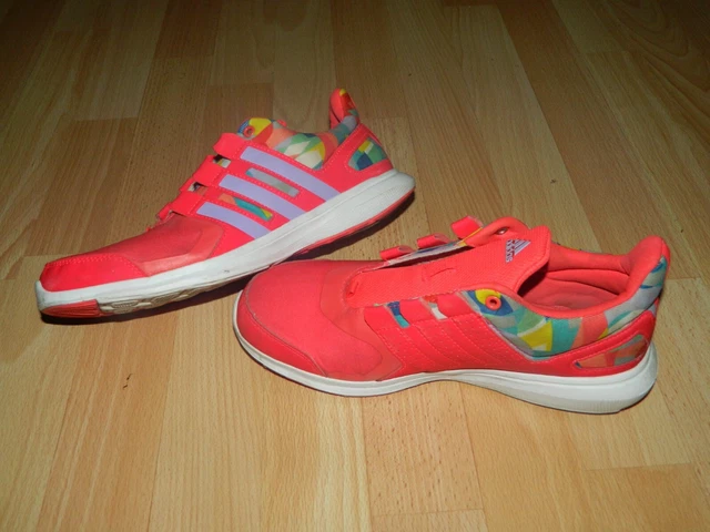 WOMENS ADIDAS Eco Ortholite Cloudform Trainers Size 5.5 Electric Pink Multi 9.99 PicClick UK