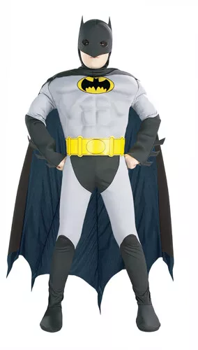Deluxe Muscle The Batman Costume Medium 8-10