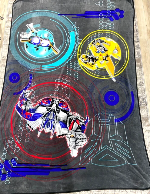 Transformers Blanket 88” x  60”   2017