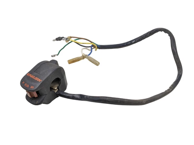 83 Honda ATC185S Left Side Engine On/Off Stop/Kill & High-Low Beam Switch Asy