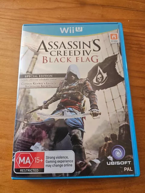  Assassin's Creed IV Black Flag - Nintendo Wii U : UbiSoft:  Video Games