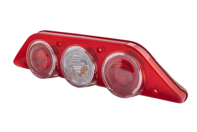 HELLA Fanale Posteriore 2SE 006 040-011 – 12/24V, Rosso/Giallo, Spina Piatta, Lato Sinistro – Ricambio Auto