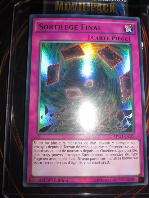 Yu-Gi-Oh! Ultra Rare Sortilege Final Mvp1-Fr029 Edition1 Francais Mint