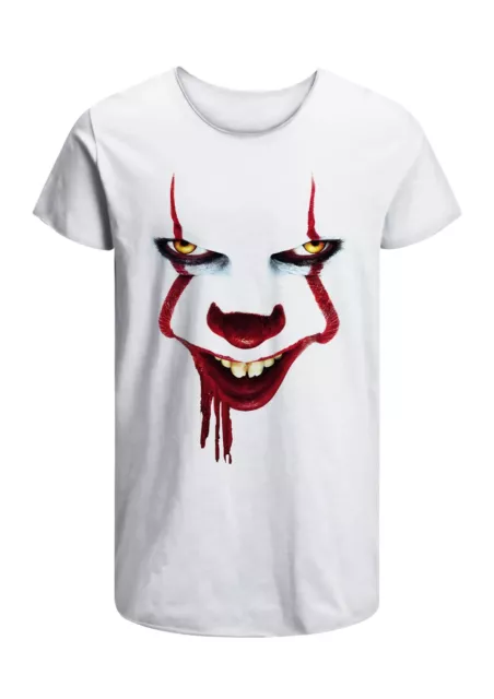 T-Shirt It horror halloween Uomo Abbigliamento 100% Cotone Taglia S  XXL