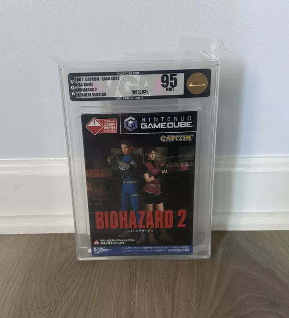 Gamecube Resident Evil 4 Sealed GRADED 85+ NM+ ( Uncirculated )