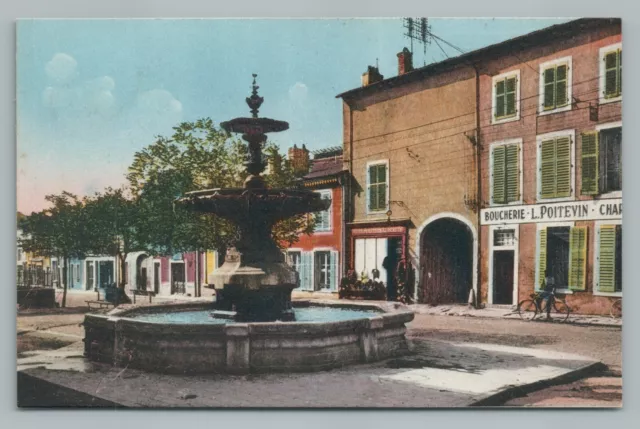 Pont Saint Vincent—Fontaine de Neuves Maisons CPA Meurthe-et-Moselle 54 Antique