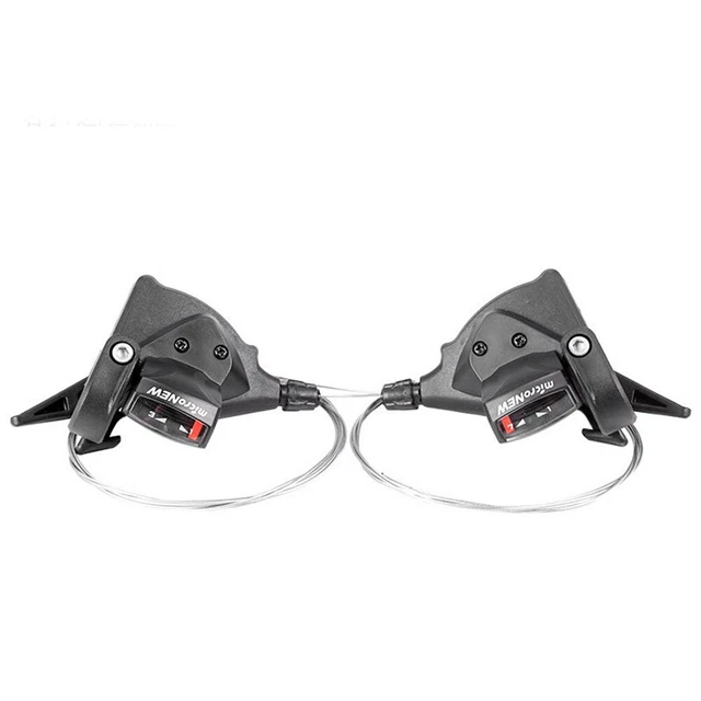 1 Paire de Levier de Vitesse pour Vélo de Montagne Poignées de Changement de Vitesse de Bicyclette 21 Vitesses 1 Paire de Levier de Vitesse pour Vélo de Montagne Poignées de Changement de Vitesse de Bicyclette 21 Vitesses
