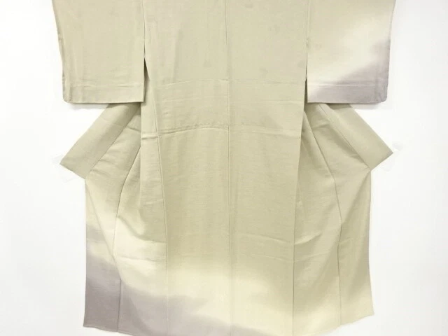 6570454: Japanese Kimono / Vintage Unused Hitoe Homongi / Mist