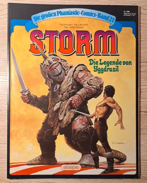 Storm - 21 Die Legende von Yggdrasil / 1983 / ehapa / Lawrence/Gosnell