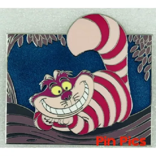 Disney Alice in Wonderland Cheshire Cat Sitting in a Tree pin