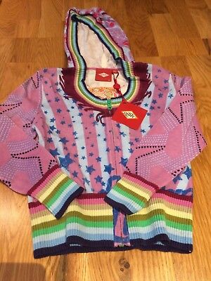 Oilily Girls Knitted Hoody - Age 6 - BNWT - RRP £93.00