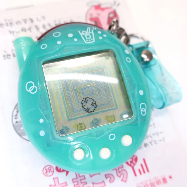 TAMAGOTCHI PLUS MELON Soda Connection V3 Japanese w/ Manual Virtual Pet