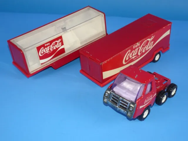 1980 Buddy L, Mack Coca-Cola Delivery Truck, Pressed Steel SF38