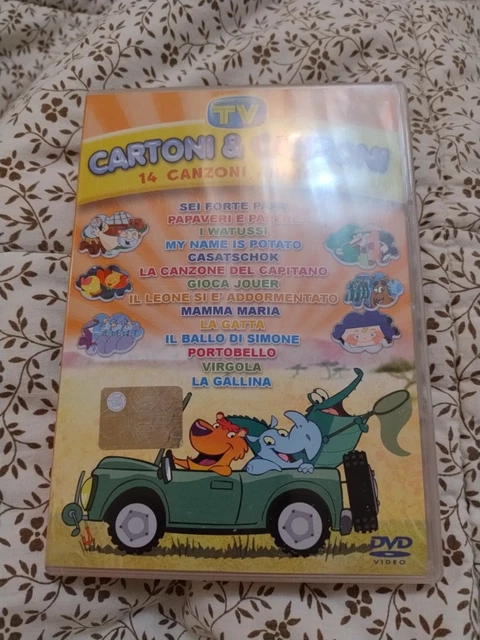CARTONI CANZONI 14 Canzoni Animate Dvd EUR 12 50 PicClick IT
