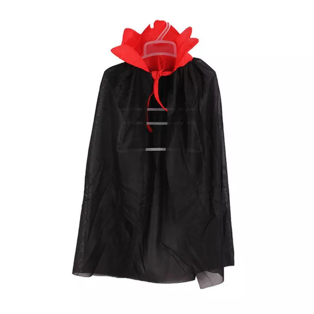 Kids Halloween Costume Theater Prop Death Hoody Cloak Devil Long Tippet CapY-FY