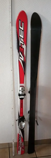 V3Tec Ski 120 cm + Stöcke 110 cm