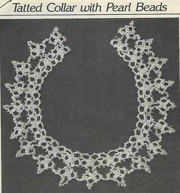 De colección, Collar con Cuentas de Perlas INSTRUCCIONES DE PATRÓN