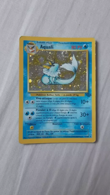 Pokemon Aquali Holo 12/64 Card