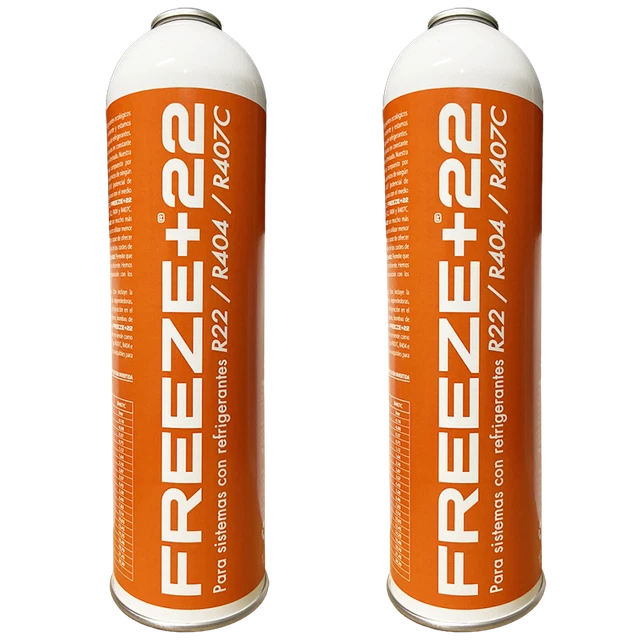 REPORSHOP Substitute Bottle Gaz R22, R404, R407C - 400gr - Écologique Et Compatible Climatisation