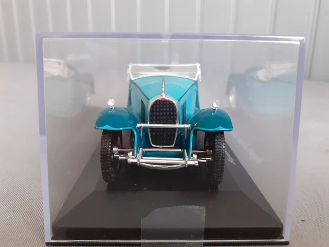 Lot De 2 Miniatures BUGATTI Royale 1928 Et ESDERS 1927 - Échelle 1/43 - Thème Tintin - Avec Boîtes