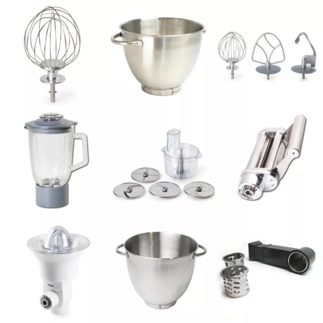 Zubehör/Ersatzteile für Küchenmaschinen DOMO DO9072KR + DO9079KR Edelstahl