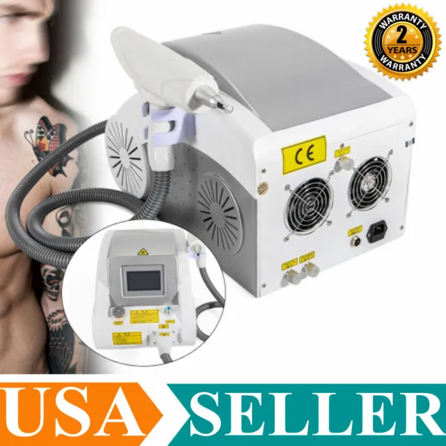 Q Switched ND YAG Laser Picosecond Tattoo Removal Machine For Skin Whitening