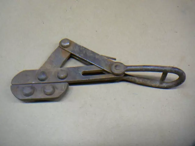 WESTERN ELECTRIC Vintage #1 BUFFALO CABLE GRIP TOOL - WIRE  PULLER