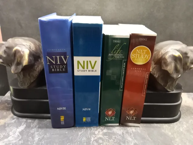 Personal Size Study Bible Lover Lot D1: Life App/NLT Study 1984 & 2011 NIV Study