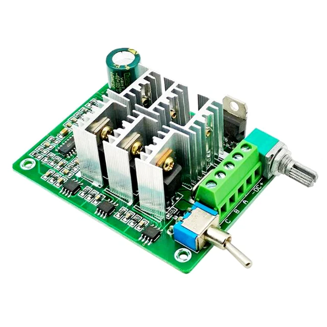 BLDC THREE-PHASE SENSORLESS Brushless Motor Speed Controller Fan Drive ...