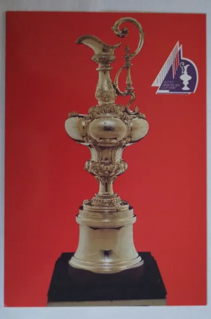 America's Cup Now Housed at The Royal Perth Yacht  Club WA Collectable Postcard
