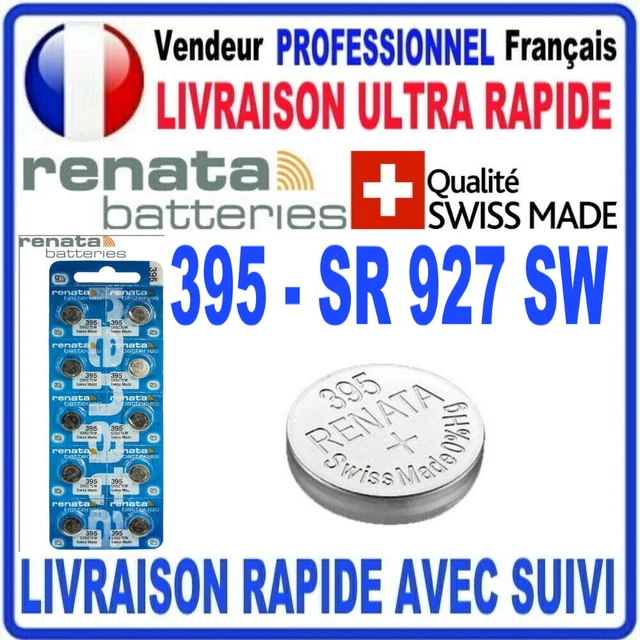 PILES POUR MONTRE RENATA Oxyde d'Argent 1.55V TARIF DEGRESSIF EUR