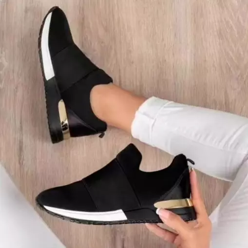 BASKETS FEMME enfiler sans lacets mocassin sneakers l g re sport