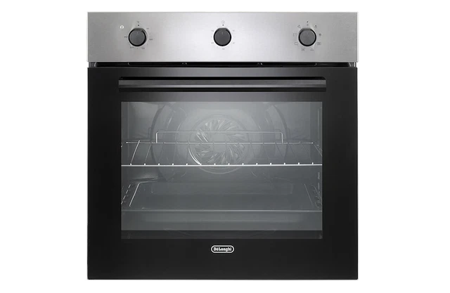Longhi FLM6LX Four Encastré 60 CM 65 L 8 Programmes Noir/Inox Classe A