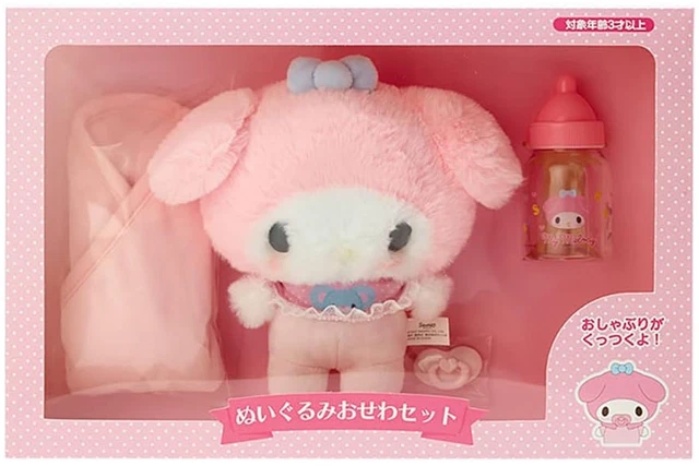 New My Melody Baby Plush Toy Care Set Character Goods Sanrio Official Japan