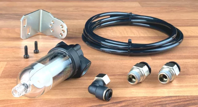 Separatore d'acqua automatico Airride telaio aereo 1/4" 6 mm 3/8" 10 mm airlift Separatore d'acqua automatico Airride telaio aereo 1/4" 6 mm 3/8" 10 mm airlift