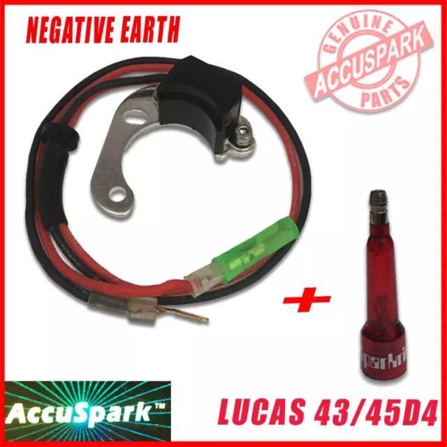 MGB 1800cc 1975-1981  AccuSpark Electronic Ignition Conversion For Lucas 23/45D