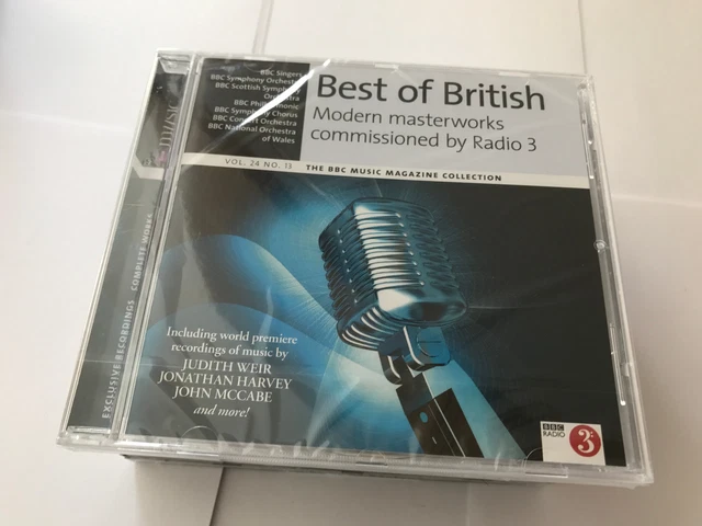 Best Of British - Modern Masterworks Commissioned By Radio 3 CD NEW SEALED