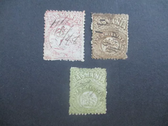 Australia State Stamps: Tasmania Used Variety Sets - FREE POST! (T4120)