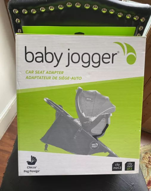 Baby Jogger Infant Car Seat Stroller Adapter Chicco City Mini 2 • G2  Peg Perego