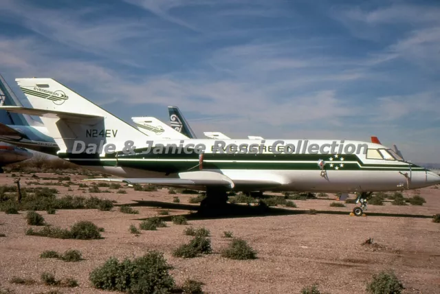 A049 35mm Slide 1988 Evergreen Airlines Ektachrome Slide